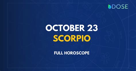 october 23 zodiac|october 23 zodiac sign compatibility.